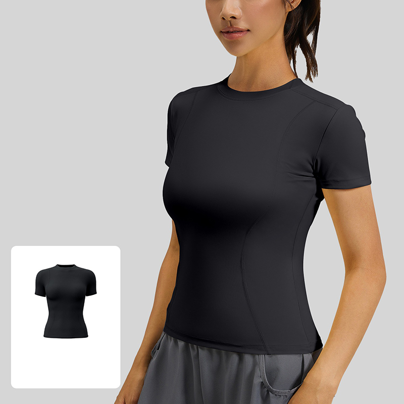Women Slim Fit Yoga T-Shirt Qu - đánh giá và giá T Shirt Tight Fit