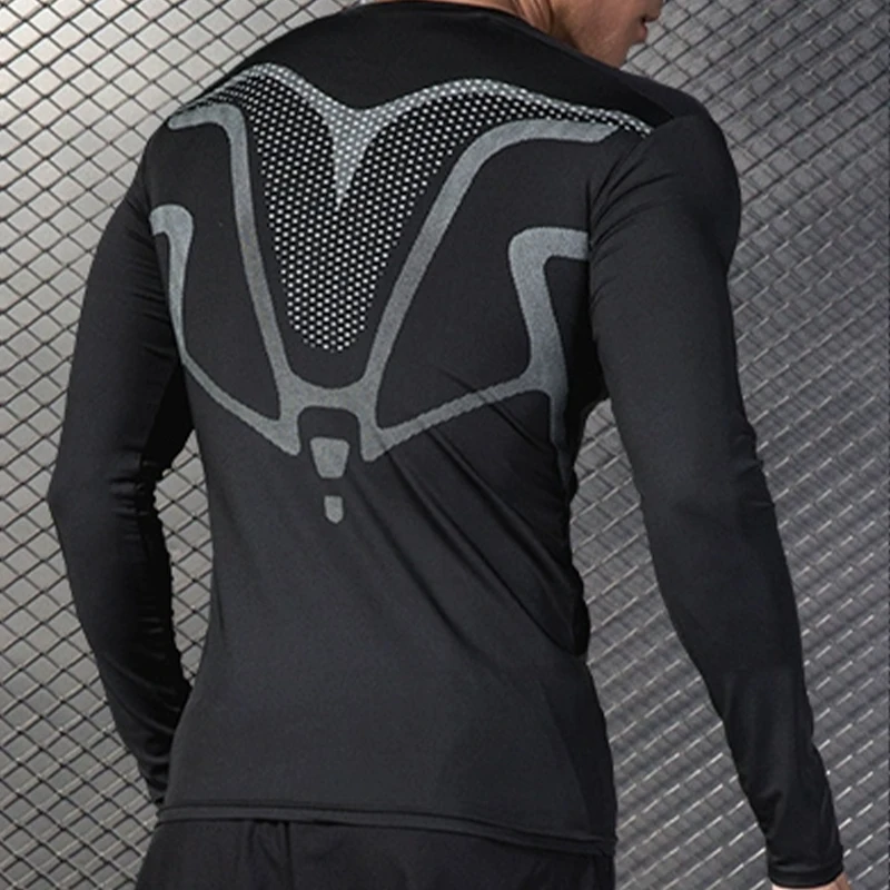 Men's long sleeved sports T-sh - đánh giá và giá T Shirt Tight Fit